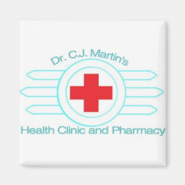 Dr. C.J. Martin's Logo Magnet
