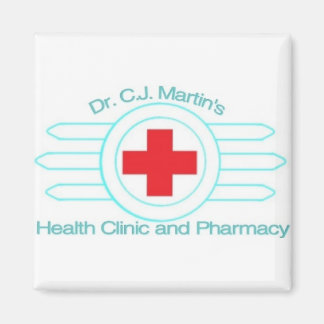 Dr. C.J. Martin's Logo Magnet
