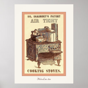 Dr. Chauncey's ~ Vintages Werbeplakat. Poster