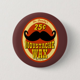 Dr. Dandys Moustache Wax Button