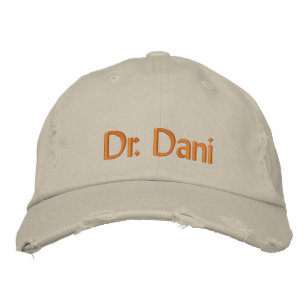 Dr. Dani Bestickte Baseballkappe