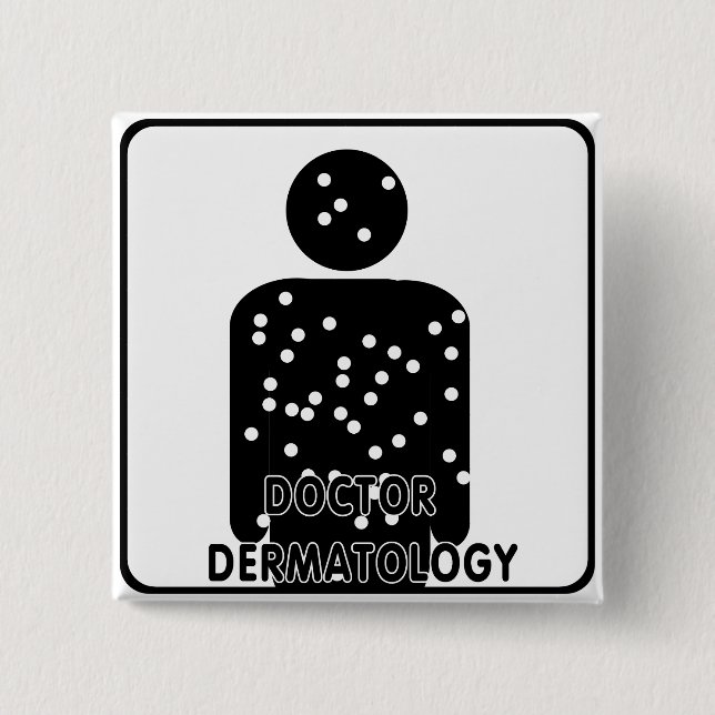 DR-DERMATOLOGIE-SILHOUETTE-LOGO BUTTON (Vorderseite)