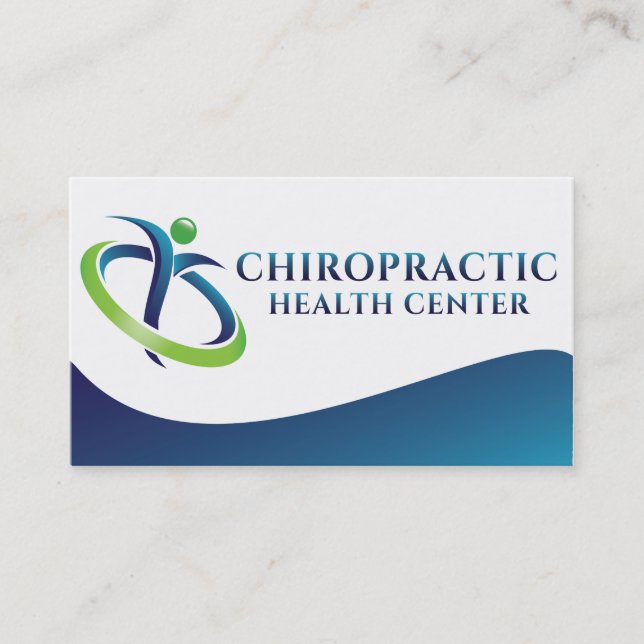 Dr. Eric Saugens ChiropracticVisitenkarte Visitenkarte (Vorderseite)
