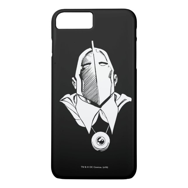 Dr. Fate Mask Kontur Case-Mate iPhone Hülle (Rückseite)