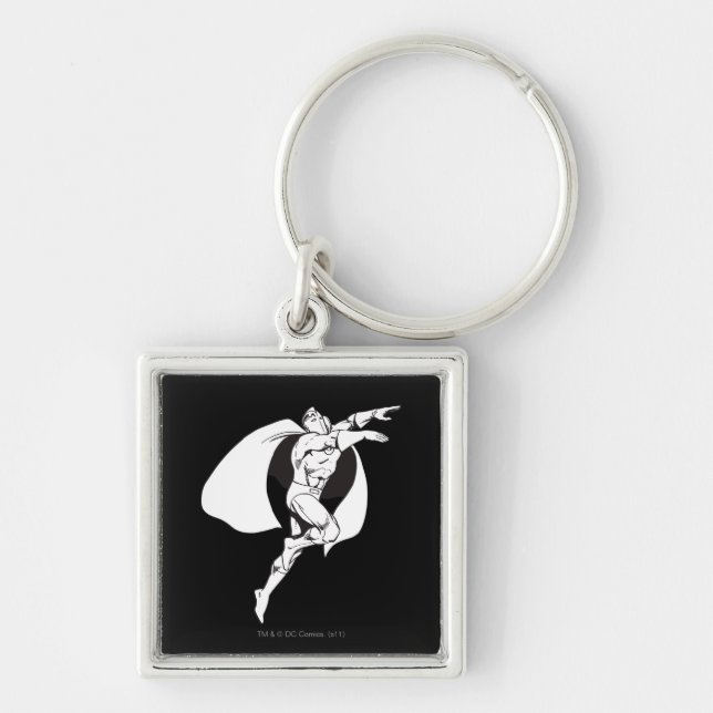 Dr. Fate Soaring Kontur Schlüsselanhänger (Vorne)