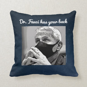Dr. Fauci, Marine/Weltraum, Kissen