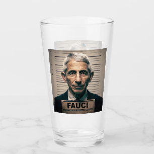 Dr. Fauci Mugshot Glas