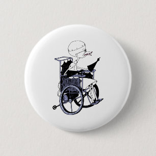 Dr. Finkelstein verrückter Wissenschaftler Baby Button