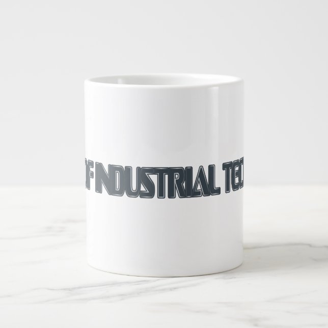 DR für industrielle Technologie Jumbo-Tasse (Vorderseite)