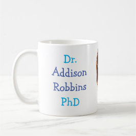 Dr. (Ihr Name) PhD-Abschluss Kaffeetasse