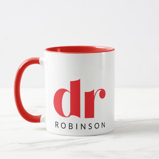 dr [Individuelle Name] Tasse (Links)