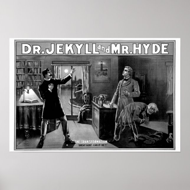Dr. Jekyll and Mr. Hyde Poster (Vorne)