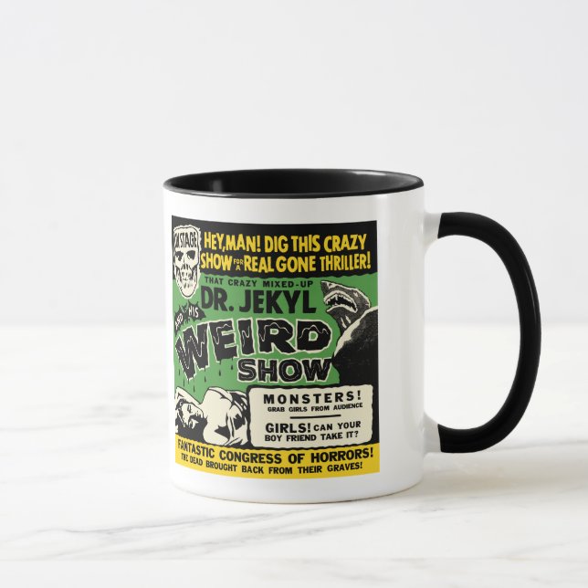 Dr. Jekyls Weird Show - Tasse (Rechts)