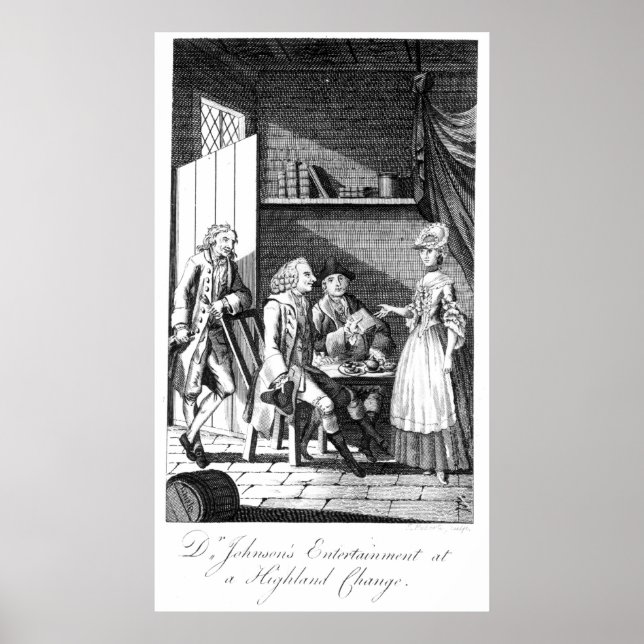 Dr. Johnson's Entertainment Poster (Vorne)