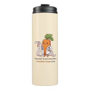 Dr. Karotte EKG-Gebirgs-Thermal-Tumbler Thermosbecher
