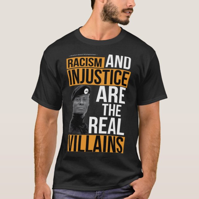 Dr. Khalid Abdul Muhammad Black History Month Quot T-Shirt (Vorderseite)