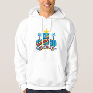 DR Kongo Fußball 2026 Fußball Fett Land Typographi Hoodie