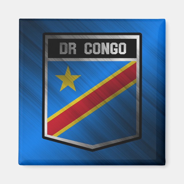 DR Kongo Magnet (Vorne)