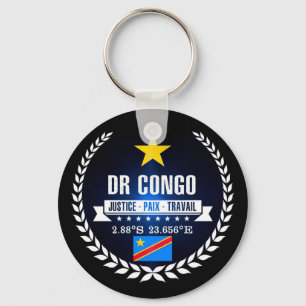 DR Kongo Schlüsselanhänger
