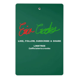 Dr. LeBrick Bah Humbug xmas Mini Klemmbrett