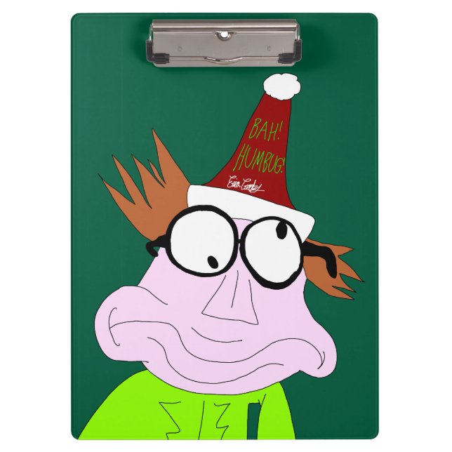 Dr. LeBrick Bah Weihnachtsmann Klemmbrett (Vorderseite)