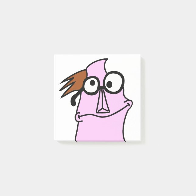 Dr. LeBrick klebrige Noten Post-it Klebezettel (Vorderseite)