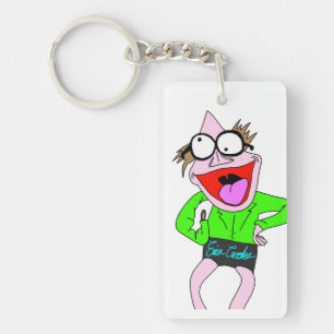 Dr LeBrick portant des shorts porte - clé