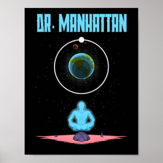 Dr. Manhattan Poster