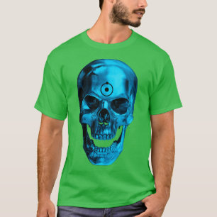 DR. MANHATTAN Skull T-Shirt