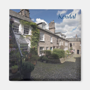 Dr. Mannings Yard im Kendal Andenken-Foto Magnet