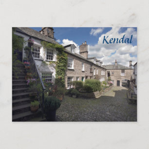 Dr. Mannings Yard im Kendal Souvenir Foto Postkarte