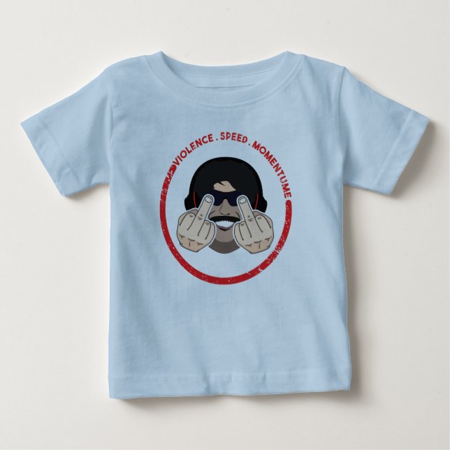 Dr. Missachtung Gewalt Speed Momentum T - Shirt (Vorderseite)