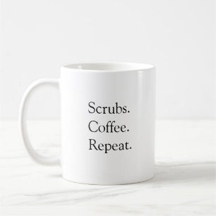 Dr Mug Scrubs Coffee Repeat