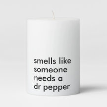 Dr. Pepper Candle Funny Gift