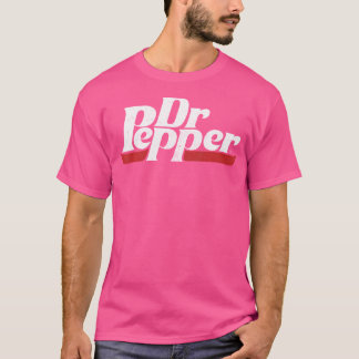 Dr. Pepper Classic abgenutztes Logo T-Shirt