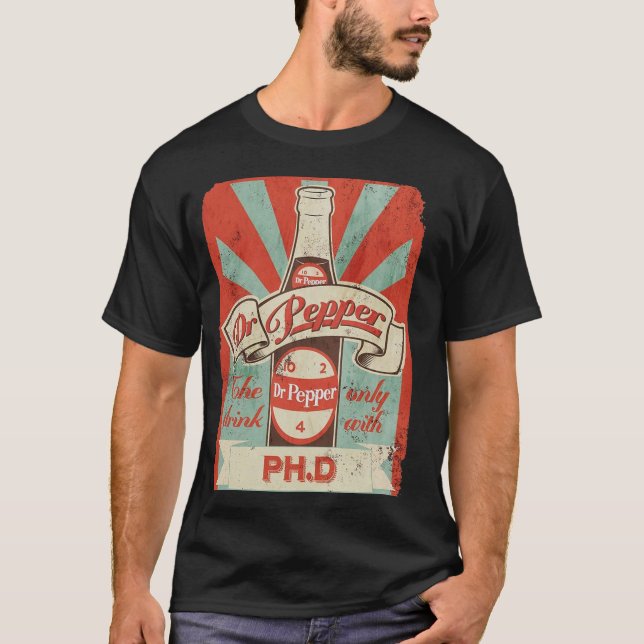 dr pepper phd T-Shirt (Vorderseite)