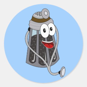 Dr. Pepper Shaker Runder Aufkleber