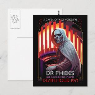 Dr. Phibes Symphony der Rache Gothic Horror Pos Postkarte