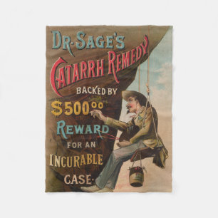 Dr. Sages "Catarrh Remedy" Fleecedecke
