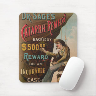 Dr. Sage's Katarrh-Mittel Mousepad