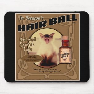 Dr. Samsons Haarball-Tonic-Mauspad Mousepad