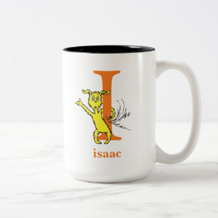Dr. Seuss' ABC: Buchstabe I - Orange   Namen einge Zweifarbige Tasse