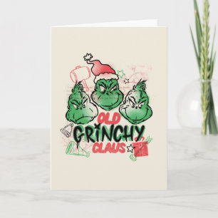 Dr. Seuss Alter Grinch Claus Karte
