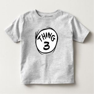 Dr. Seuss   Angepasstes Ding zwei Kleinkind T-shirt