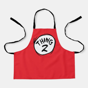 Dr. Seuss Angepasstes Ding zwei Schürze
