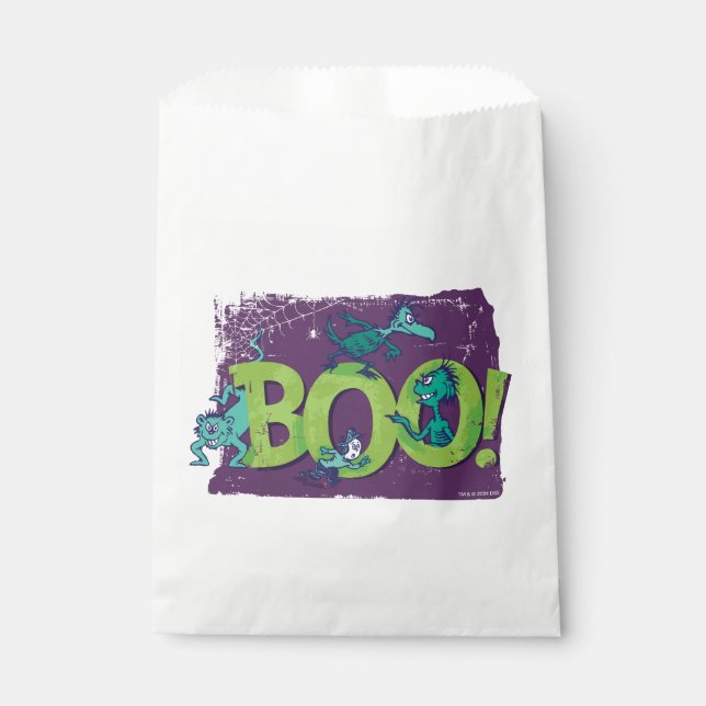 Dr. Seuss | BOO! Halloween Graphic Geschenktütchen (Vorderseite)
