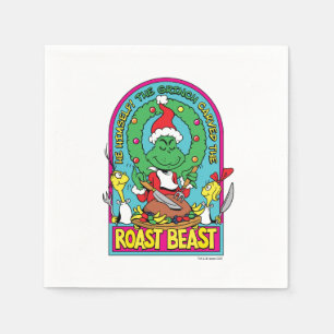 Dr. Seuss Braten-Biest-Grafik Serviette