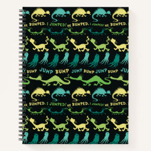 Dr. Seuss "Bump Jump" Halloween-Muster Notizbuch