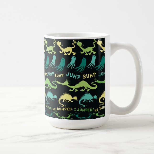 Dr. Seuss | "Bump Jump" Hallowen Pattern Kaffeetasse (Rechts)