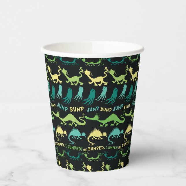 Dr. Seuss | "Bump Jump" Hallowen Pattern Pappbecher (Links)